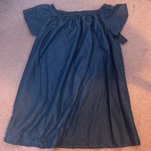 Polo Ralph Lauren indigo dress, a-line, never worn,girls size 16,great condition